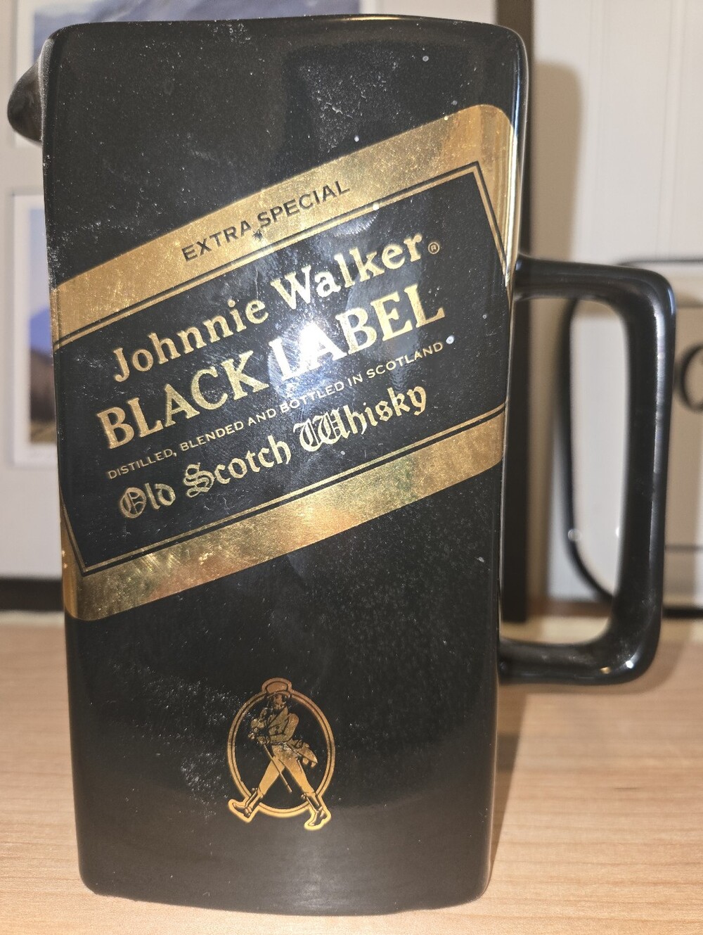 Johnnie Walker Black Label Water Pitcher